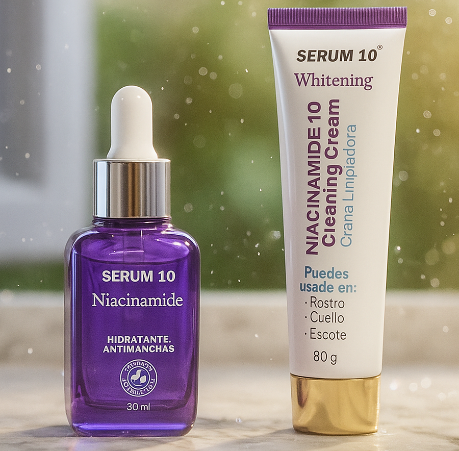 SERUM 10® – Dúo Niacinamida y Ácido Hialurónico